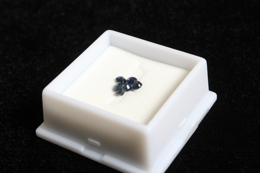 Six Loose Sapphire Gemstones
