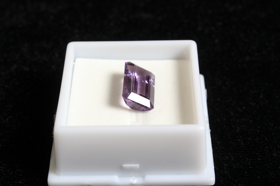 Emerald Cut Amethyst Stone