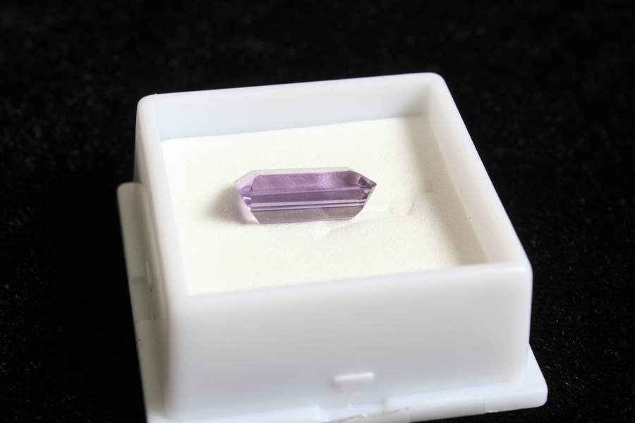 Emerald Cut Amethyst Stone