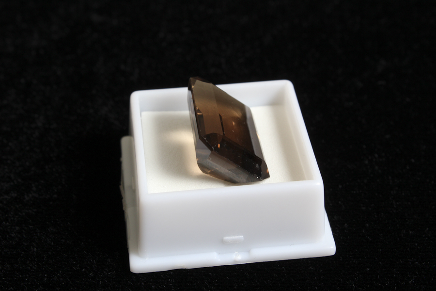 Emerald Cut Smoky Quartz Stone