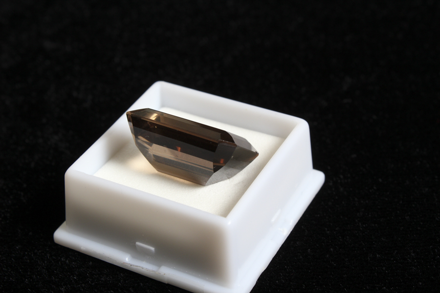 Emerald Cut Smoky Quartz Stone