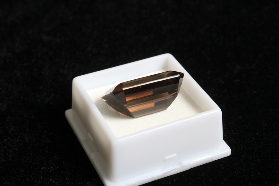 Emerald Cut Smoky Quartz Stone