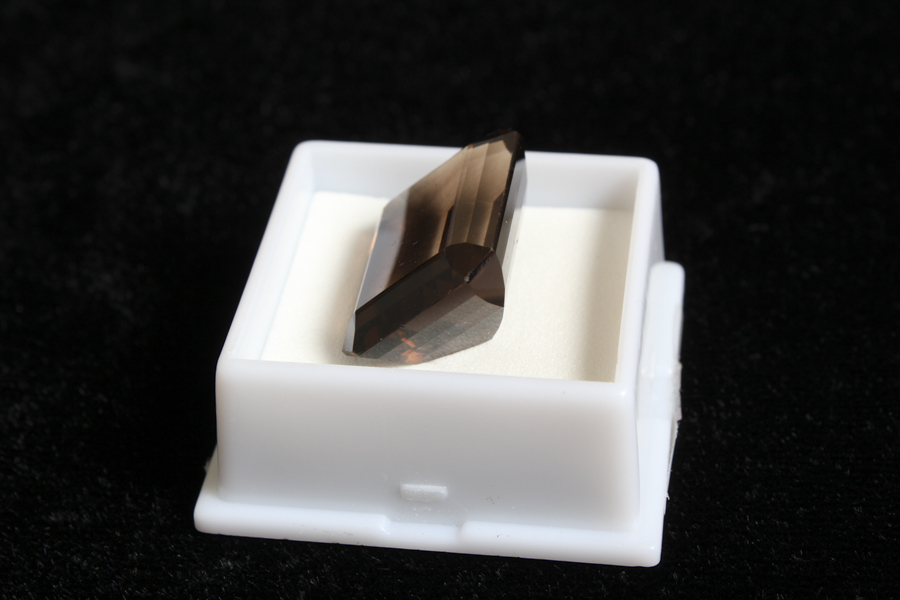 Emerald Cut Smoky Quartz Stone