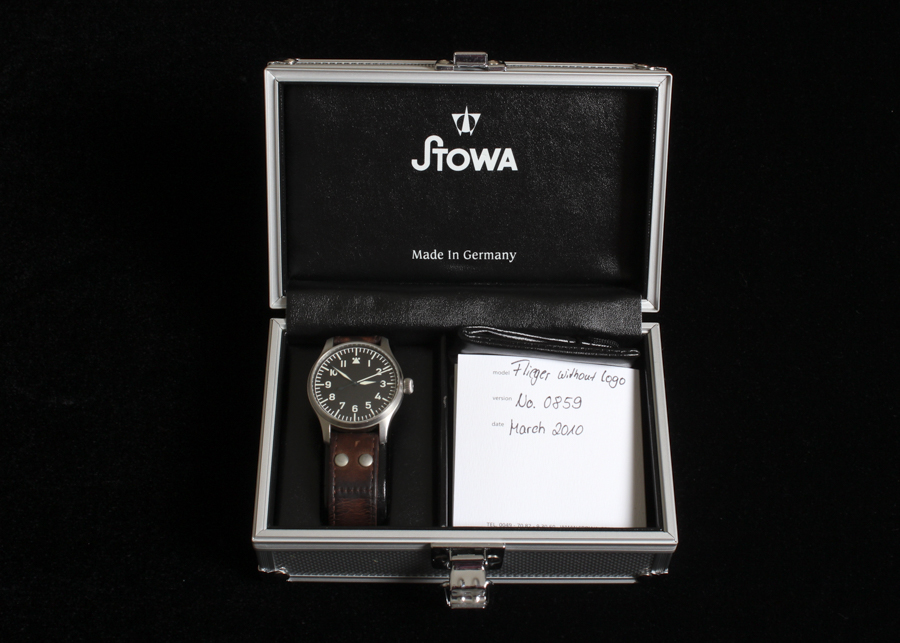 Stowa Flieger Watch with Brown Leather Band