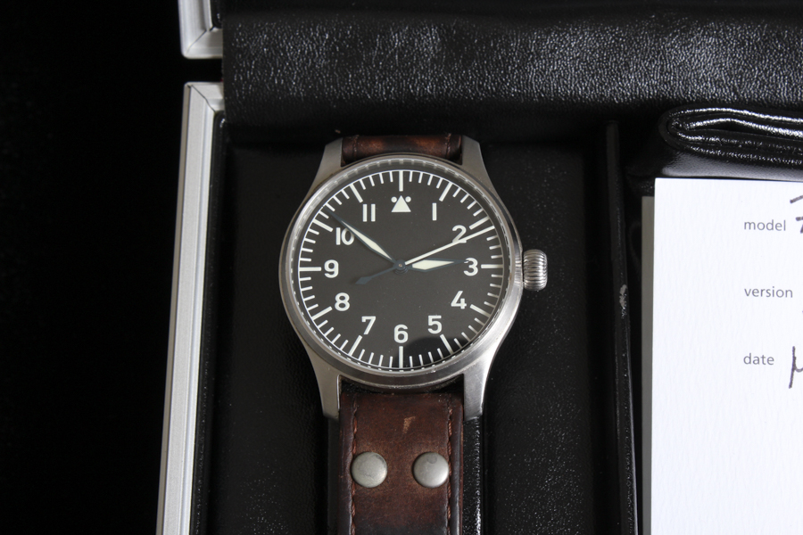 Stowa Flieger Watch with Brown Leather Band