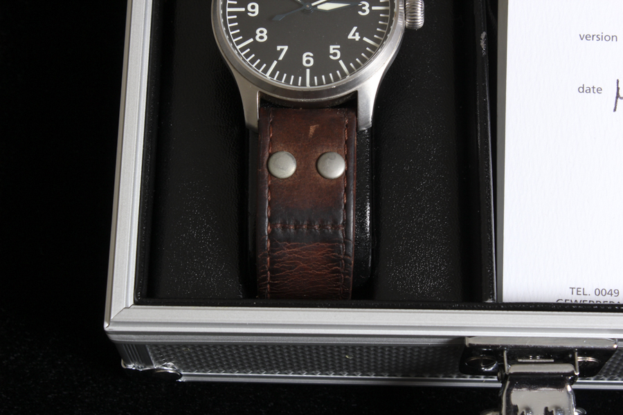 Stowa Flieger Watch with Brown Leather Band