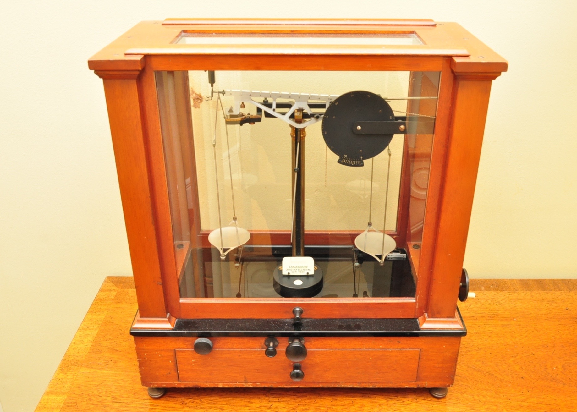 Vintage Christian Becker "Chainomatic" Analytical Balance Scale