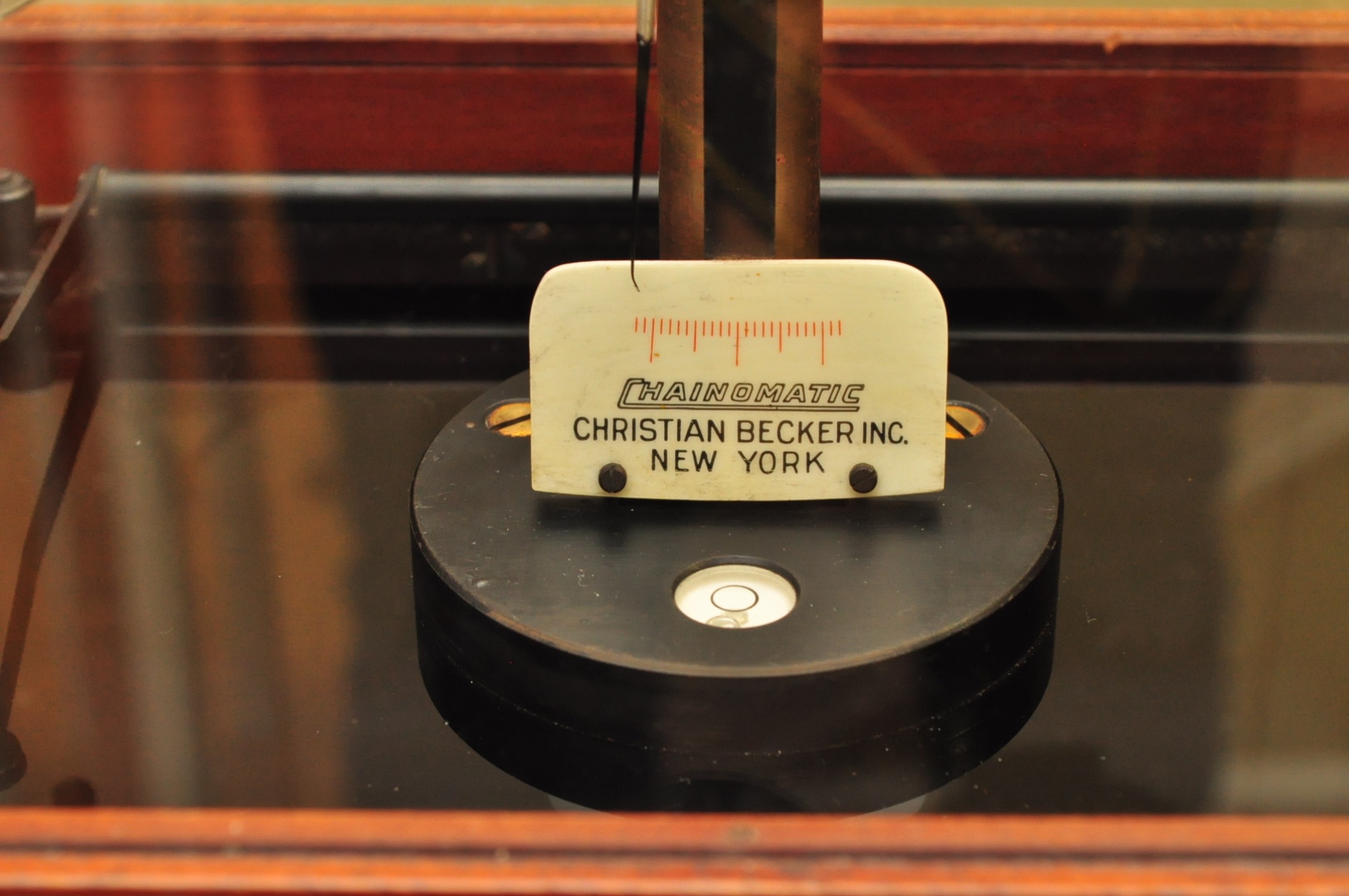 Vintage Christian Becker "Chainomatic" Analytical Balance Scale