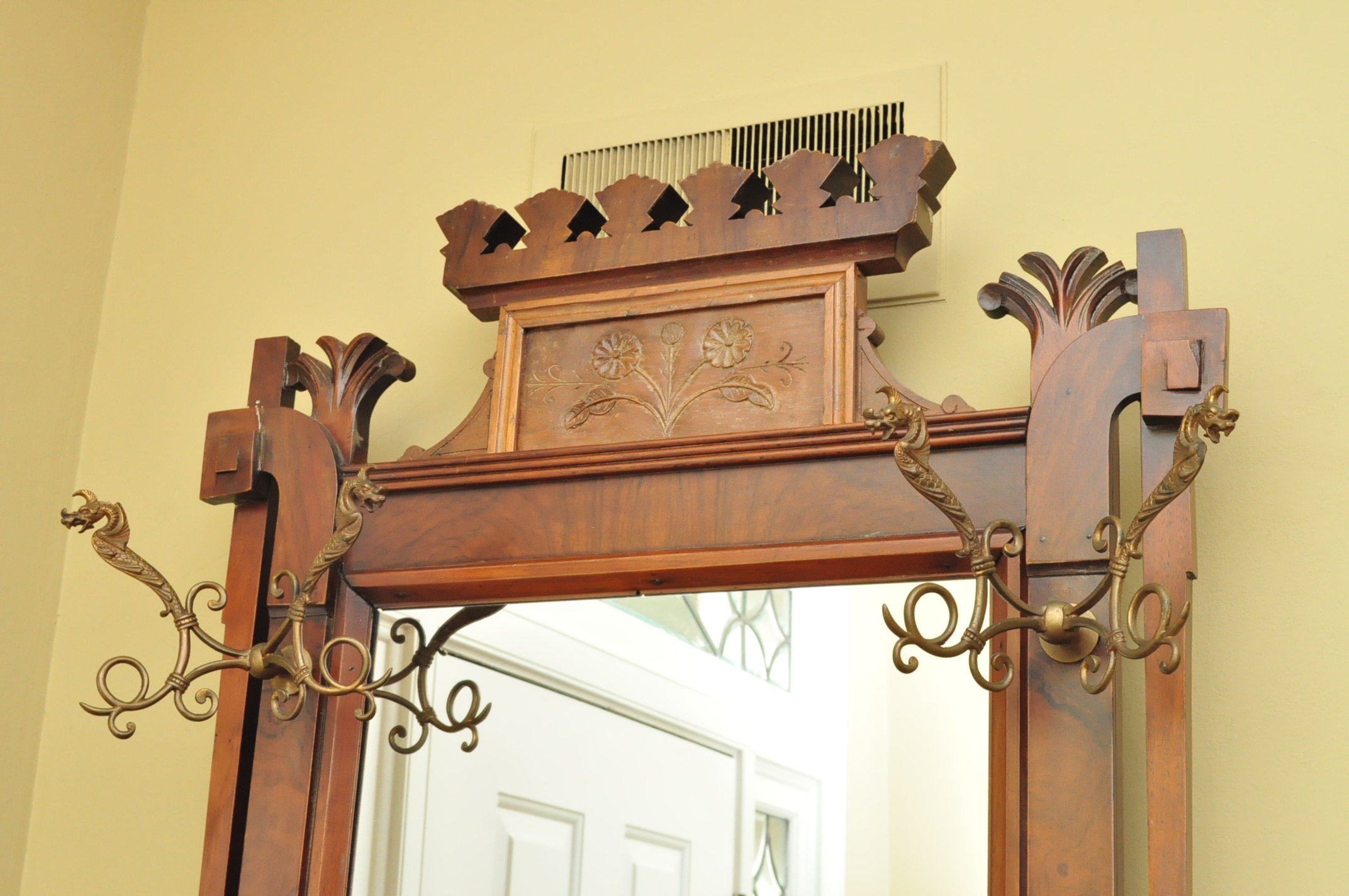 Antique Victorian Hall Tree