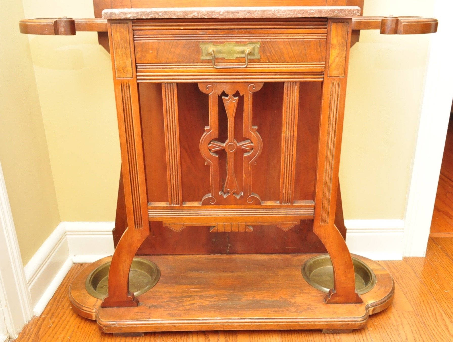 Antique Victorian Hall Tree