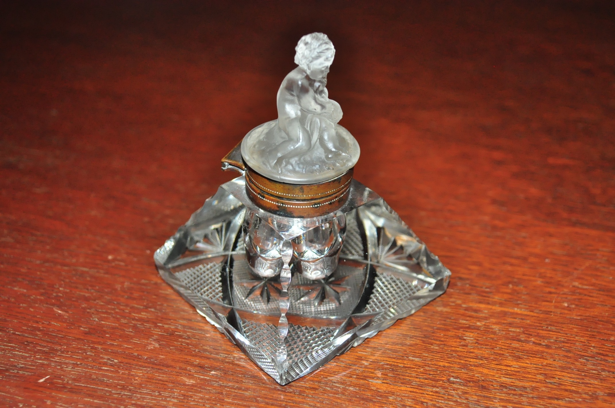 Antique Ink Well Collection