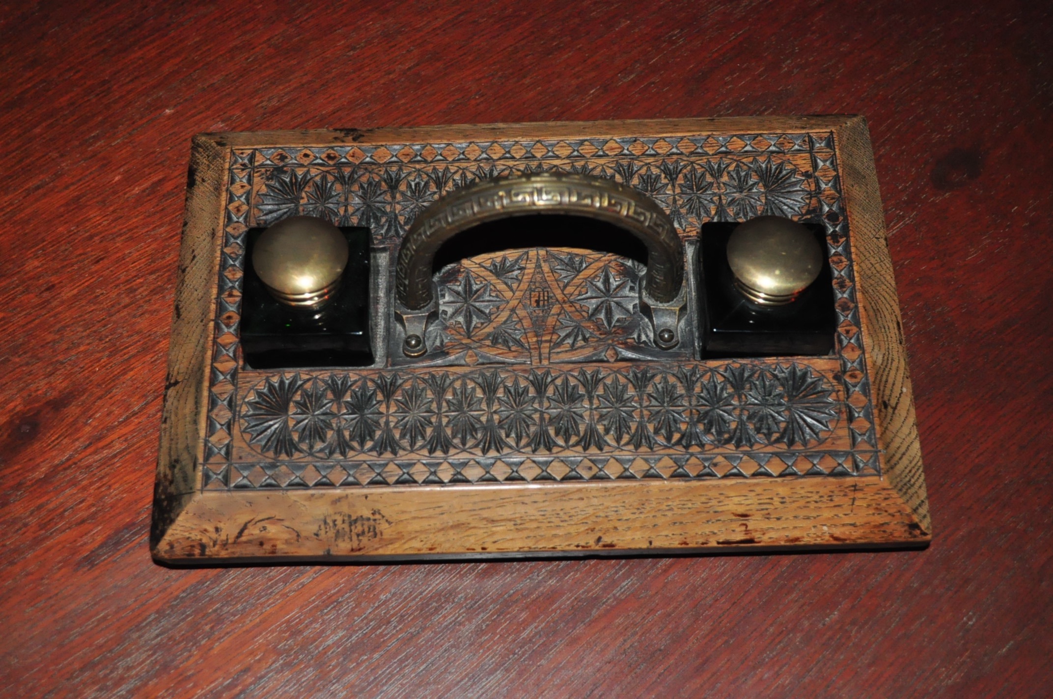 Antique Ink Well Collection