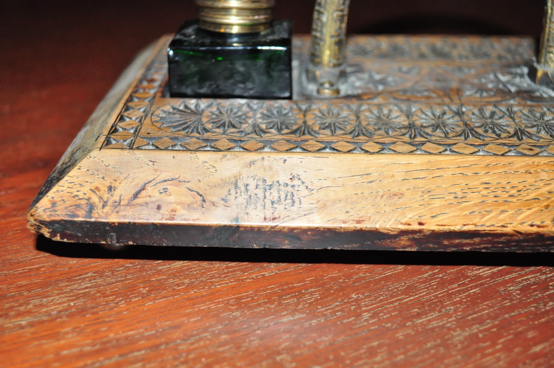 Antique Ink Well Collection