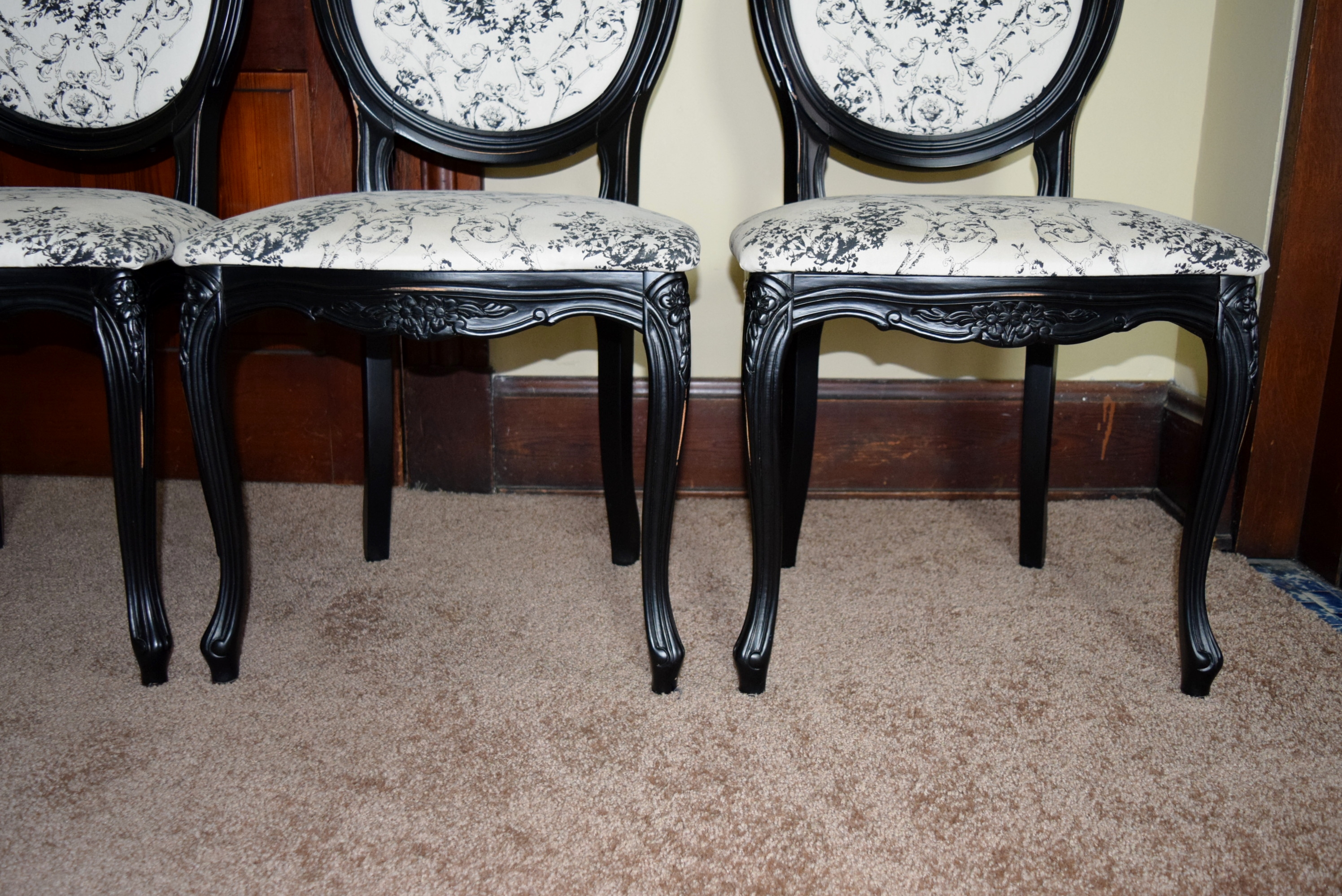 Four Arhaus 'Camille' Side Dining Chairs