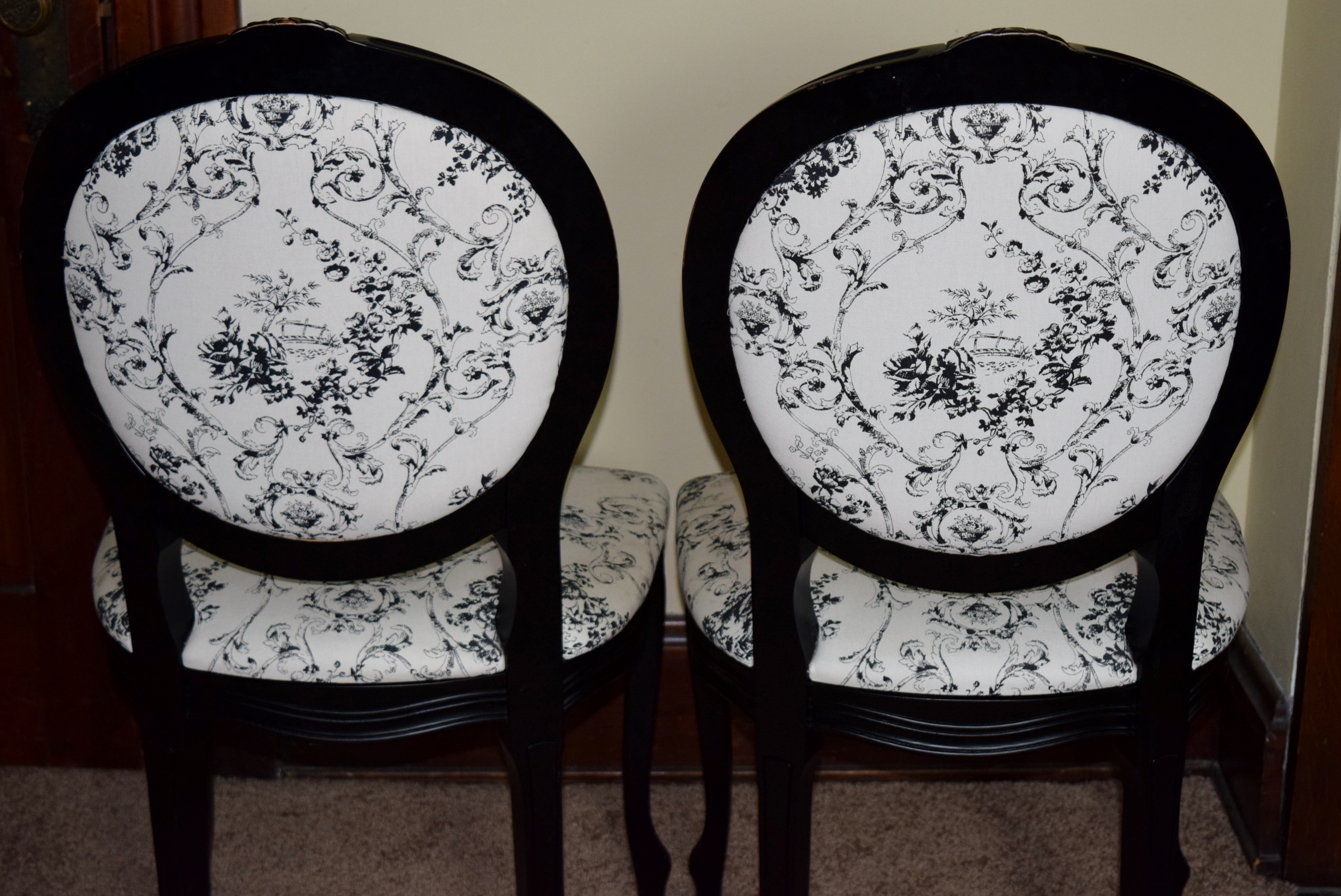 Four Arhaus 'Camille' Side Dining Chairs