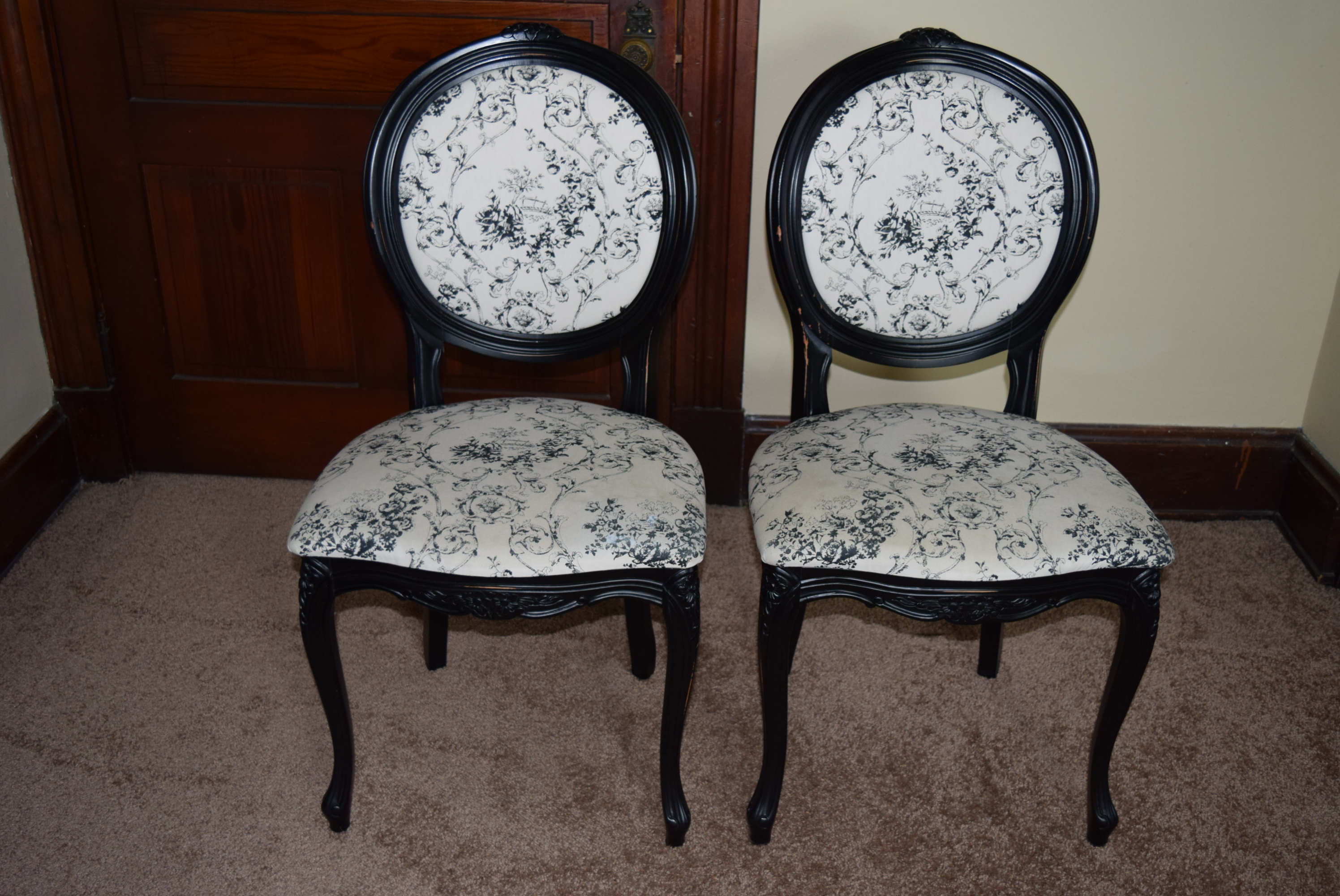 Four Arhaus 'Camille' Side Dining Chairs