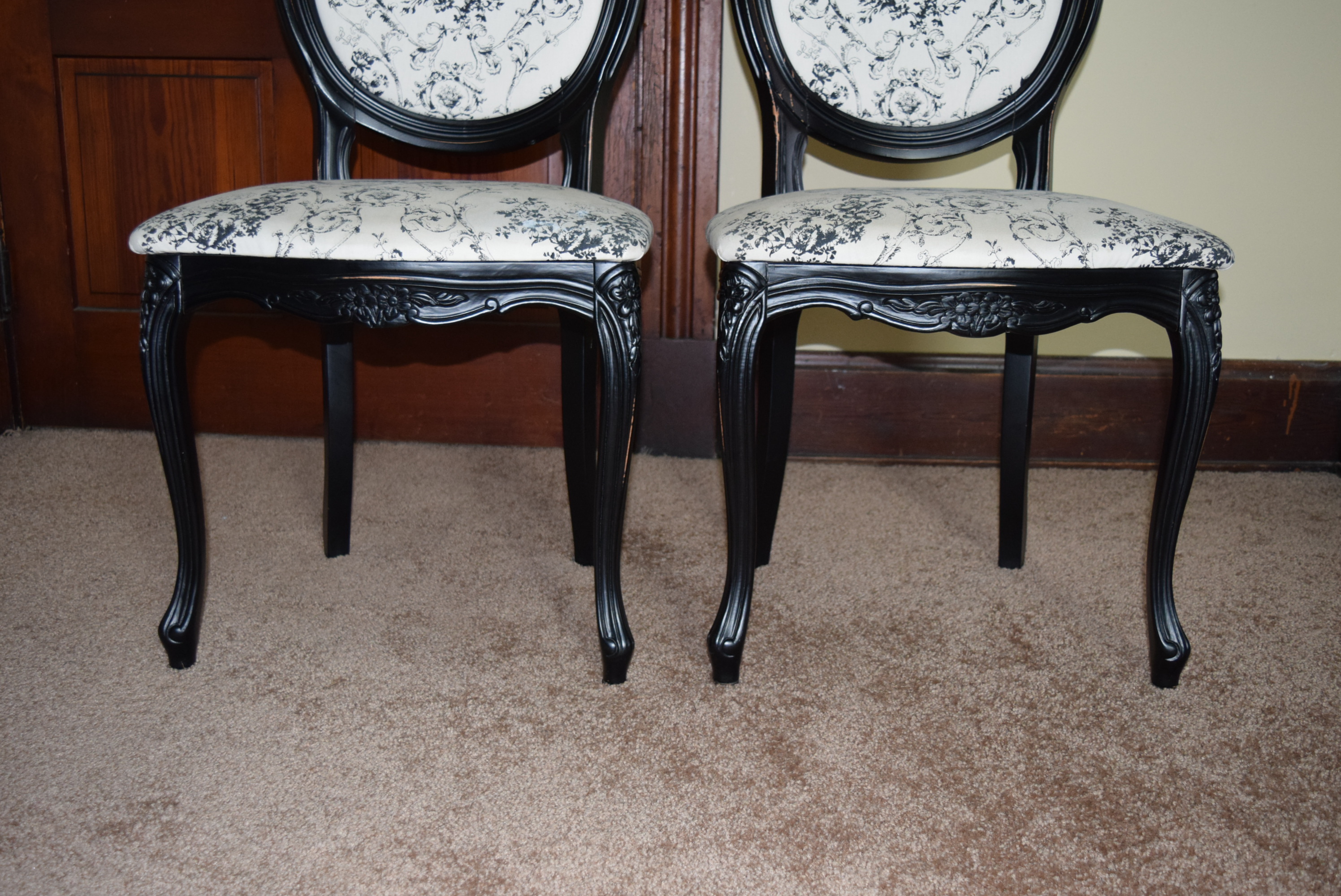 Four Arhaus 'Camille' Side Dining Chairs