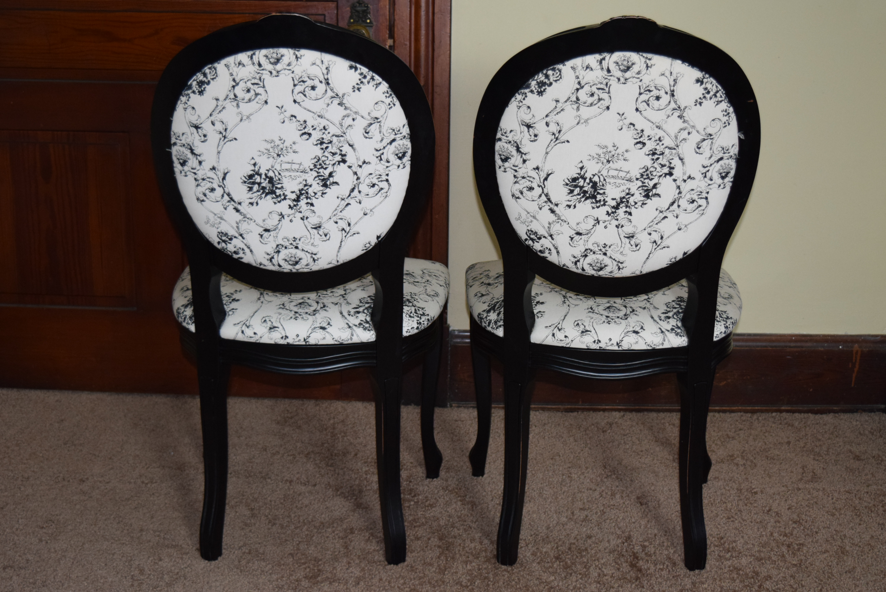 Four Arhaus 'Camille' Side Dining Chairs