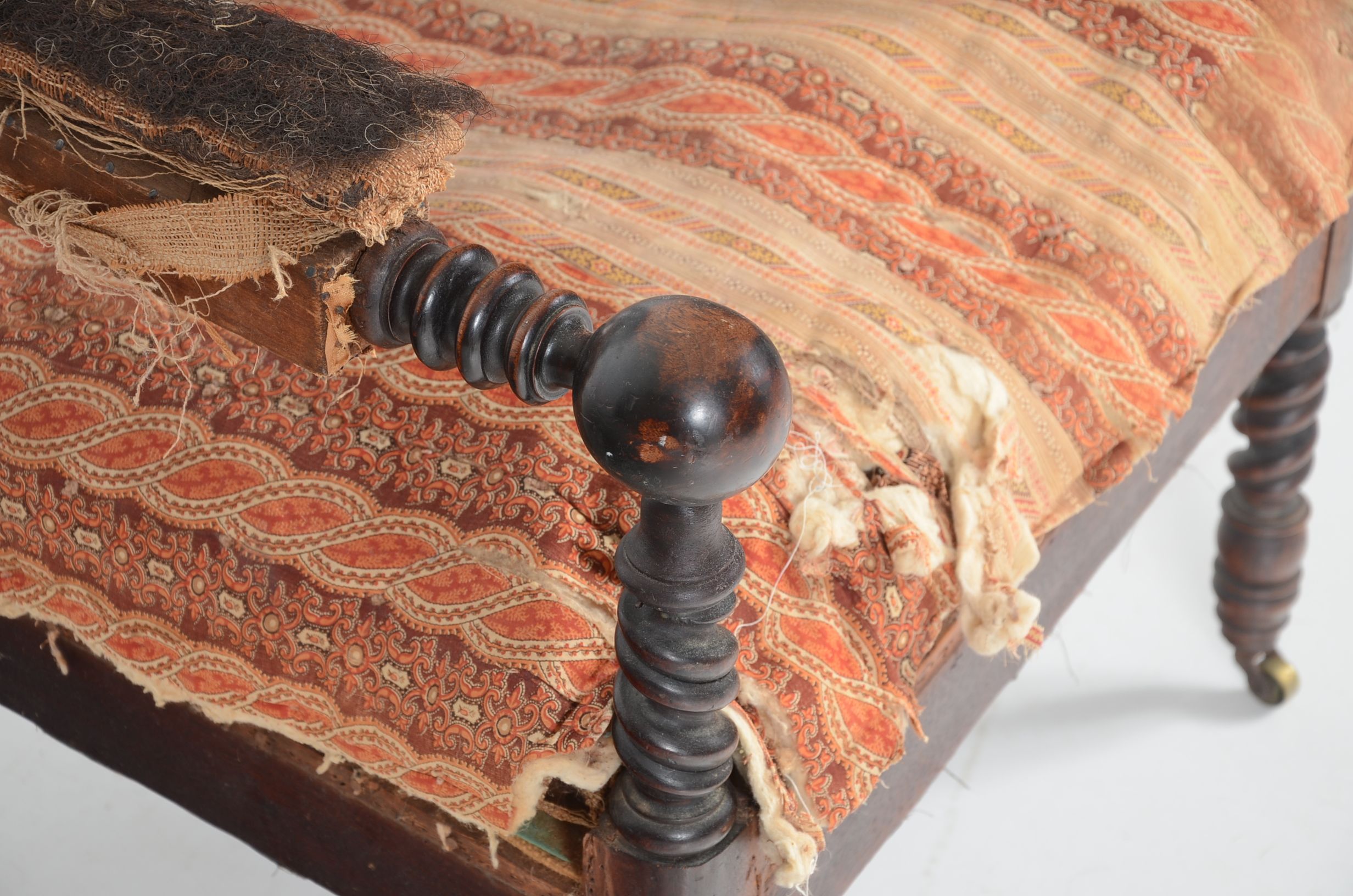 1850 Meeks Brothers Gothic Revival Armchair