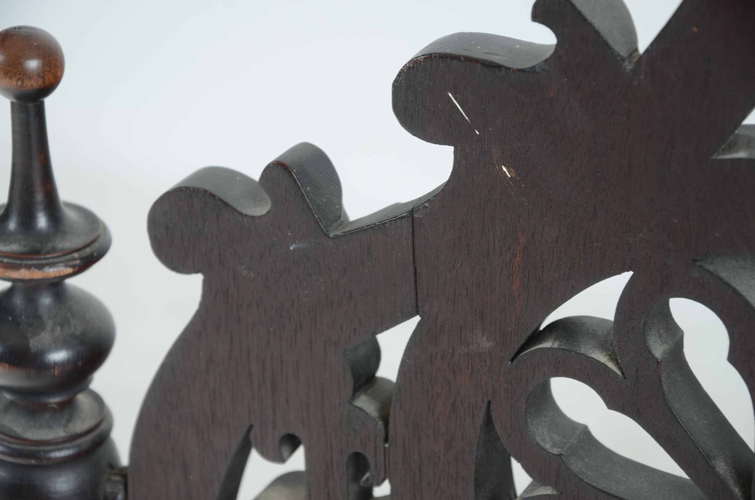 1850 Meeks Brothers Gothic Revival Armchair