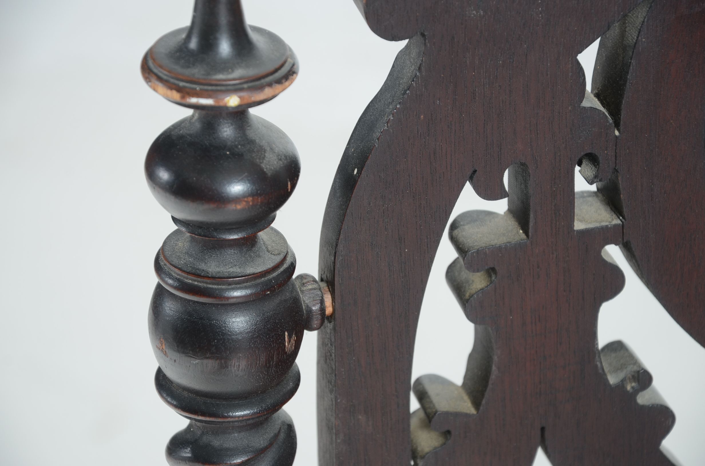 1850 Meeks Brothers Gothic Revival Armchair