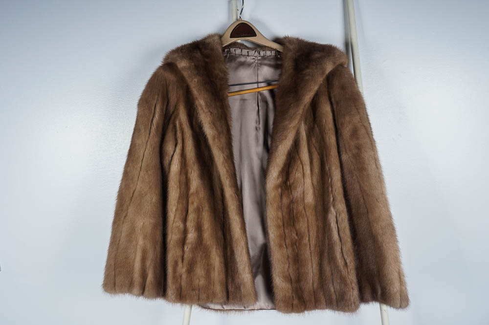 Two Fur Jackets and Fur Accessories