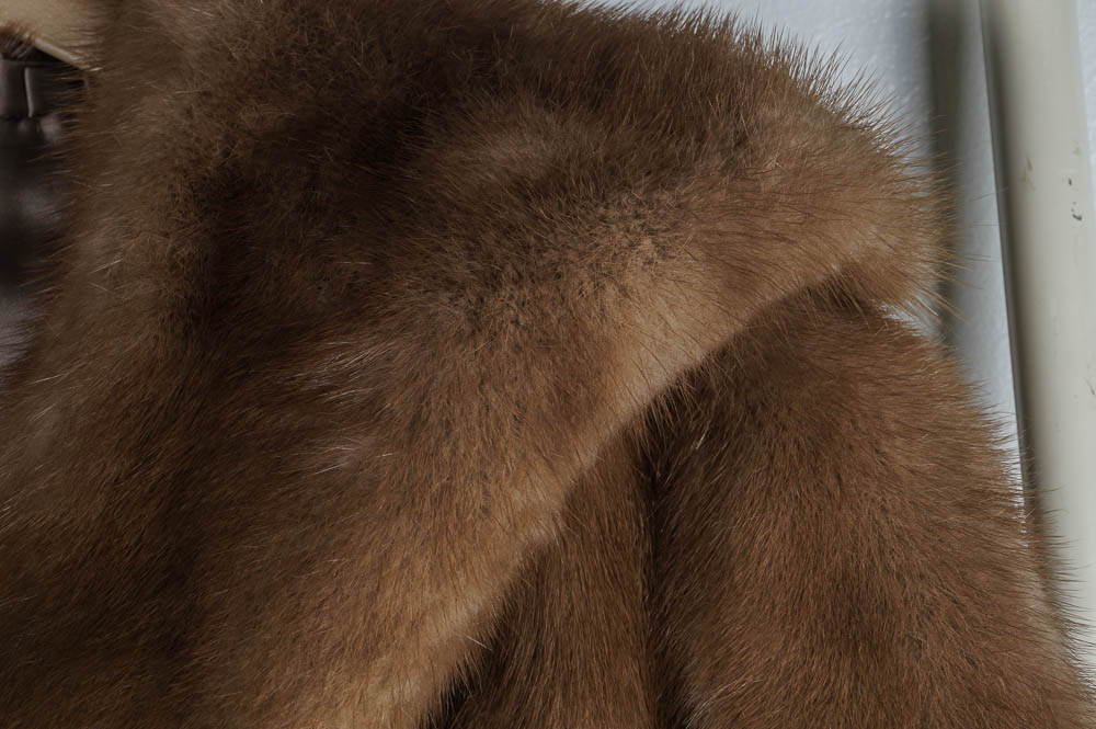 Two Fur Jackets and Fur Accessories