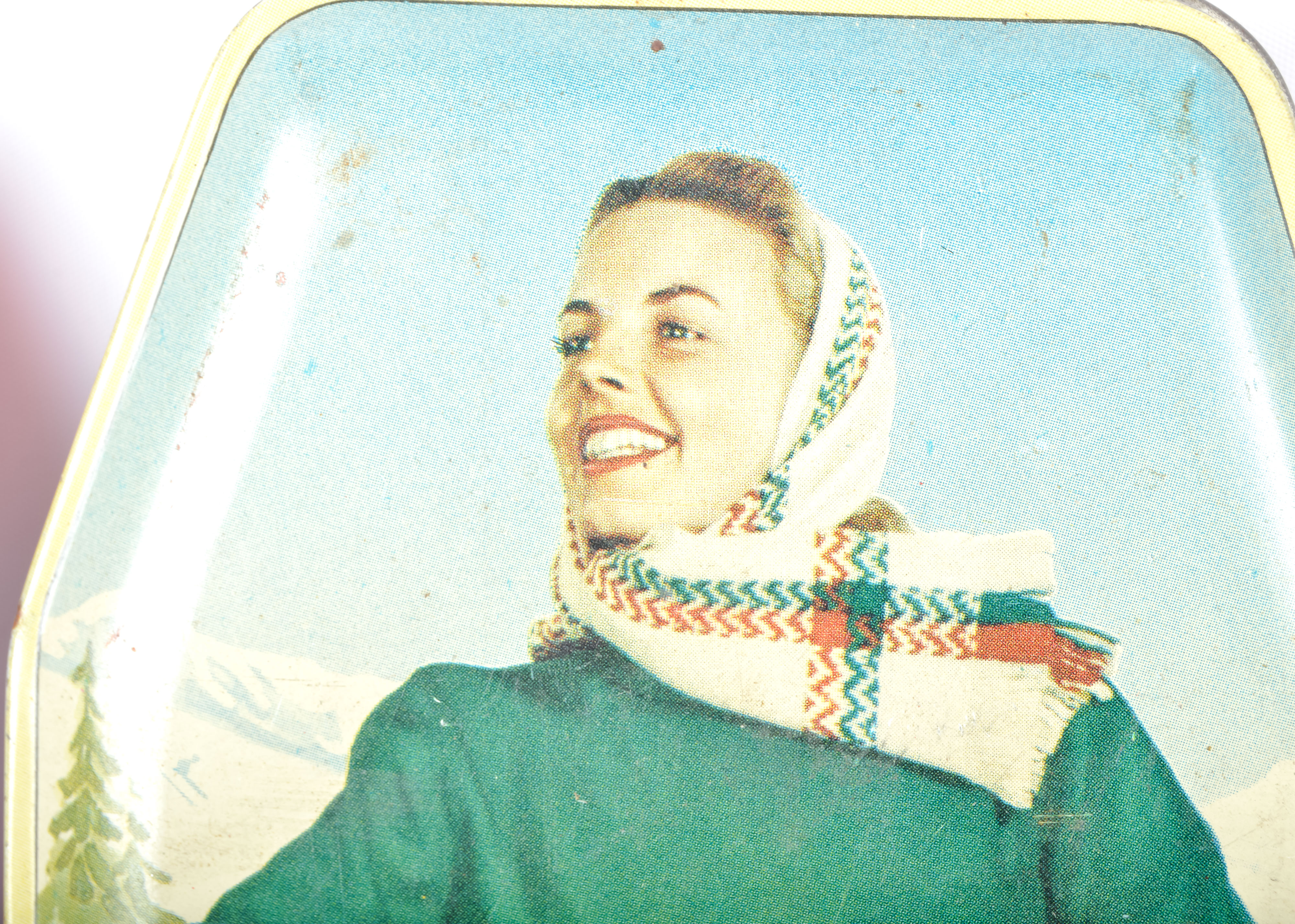 Eight Vintage Horner Toffee Tins