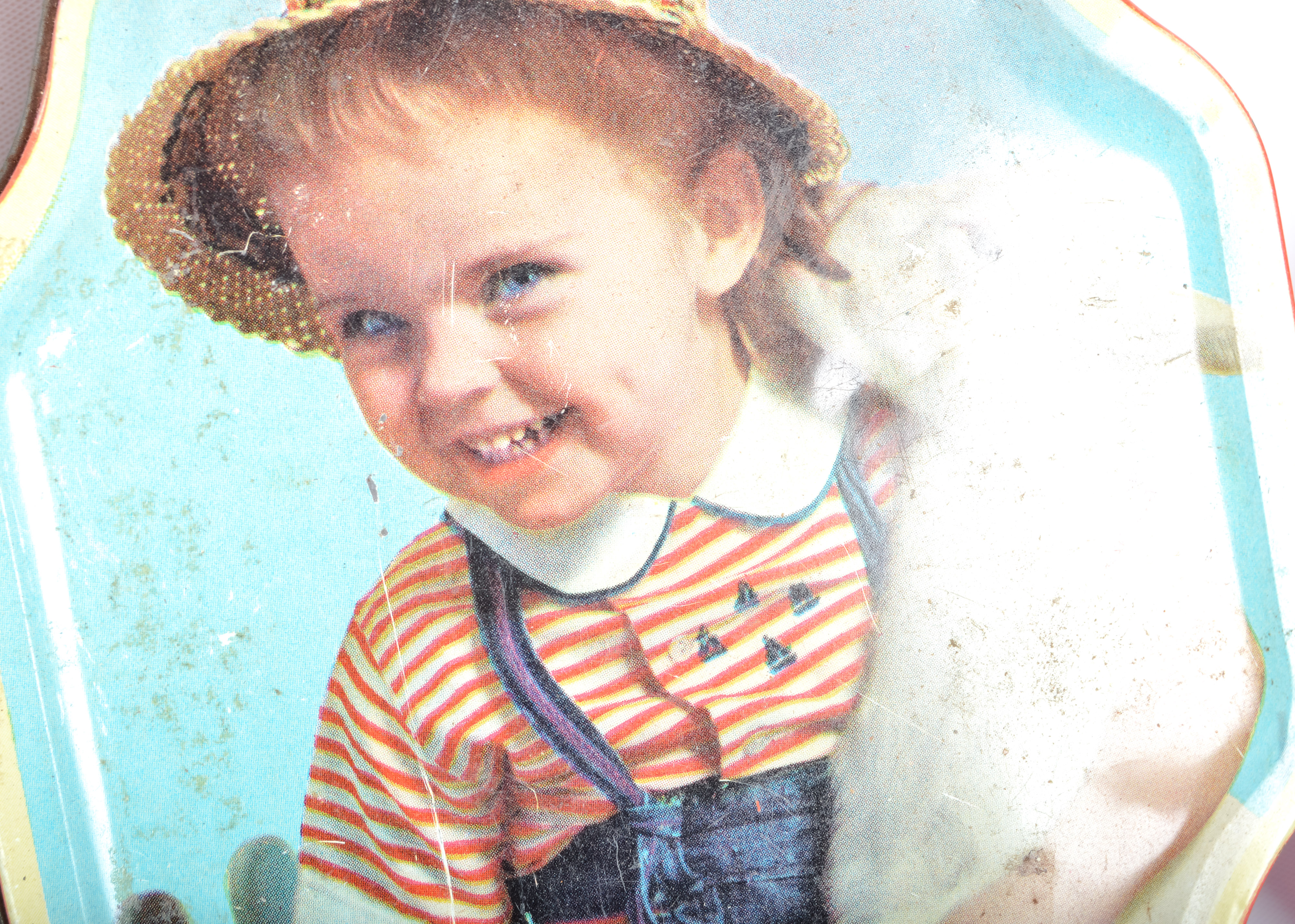 Eight Vintage Horner Toffee Tins