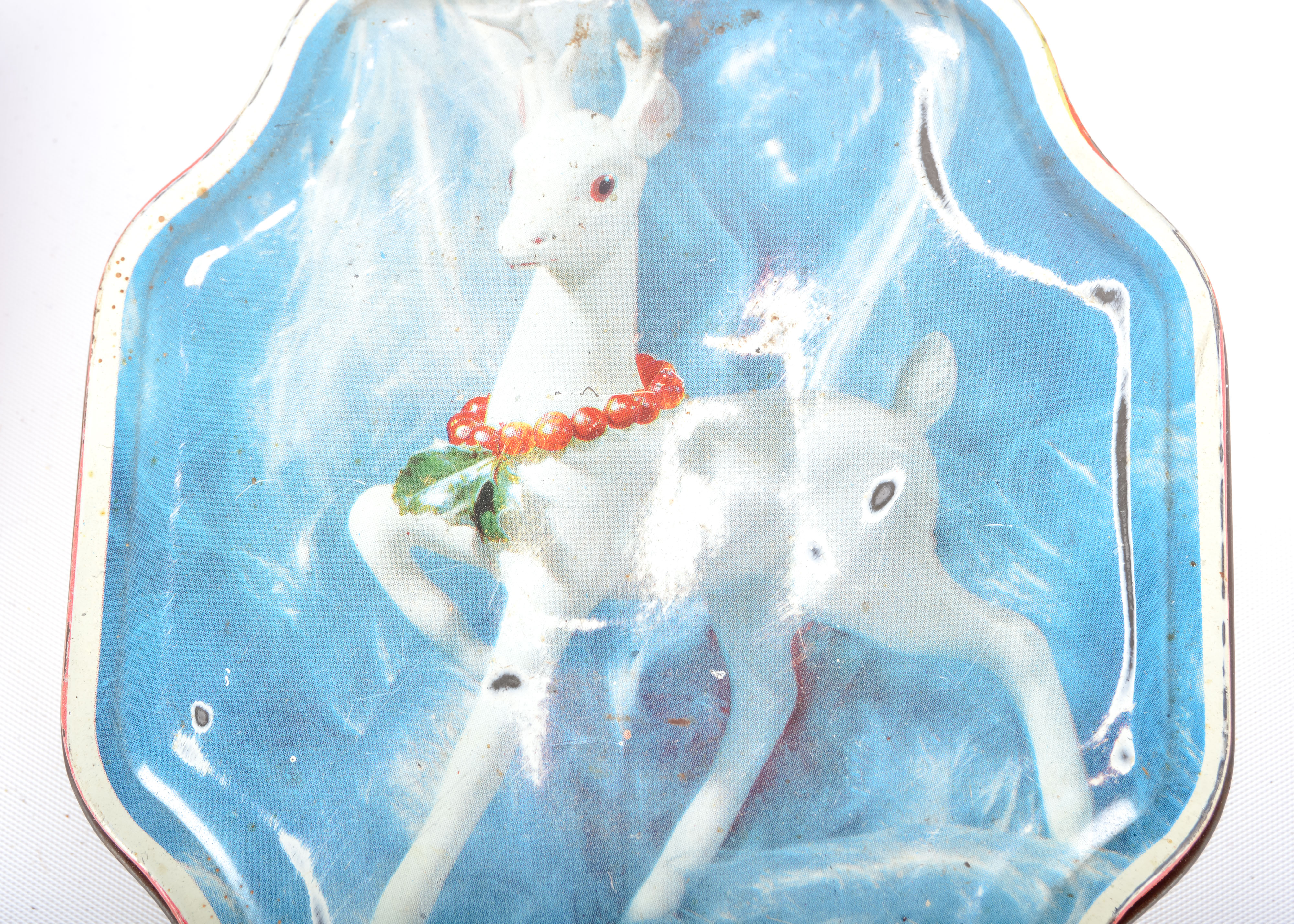 Eight Vintage Horner Toffee Tins