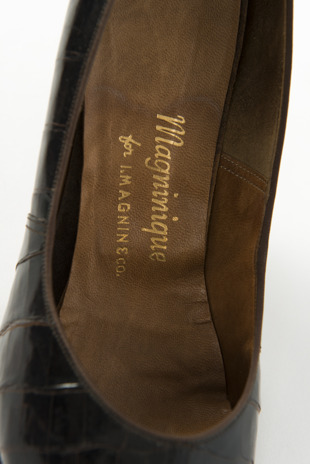 Vintage Leather Designer Heels