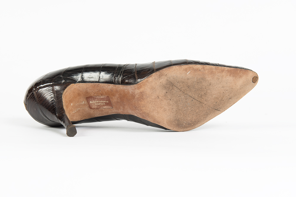 Vintage Leather Designer Heels