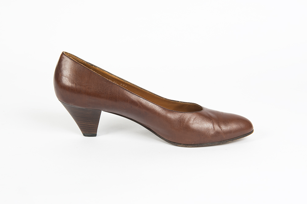 Vintage Leather Designer Heels