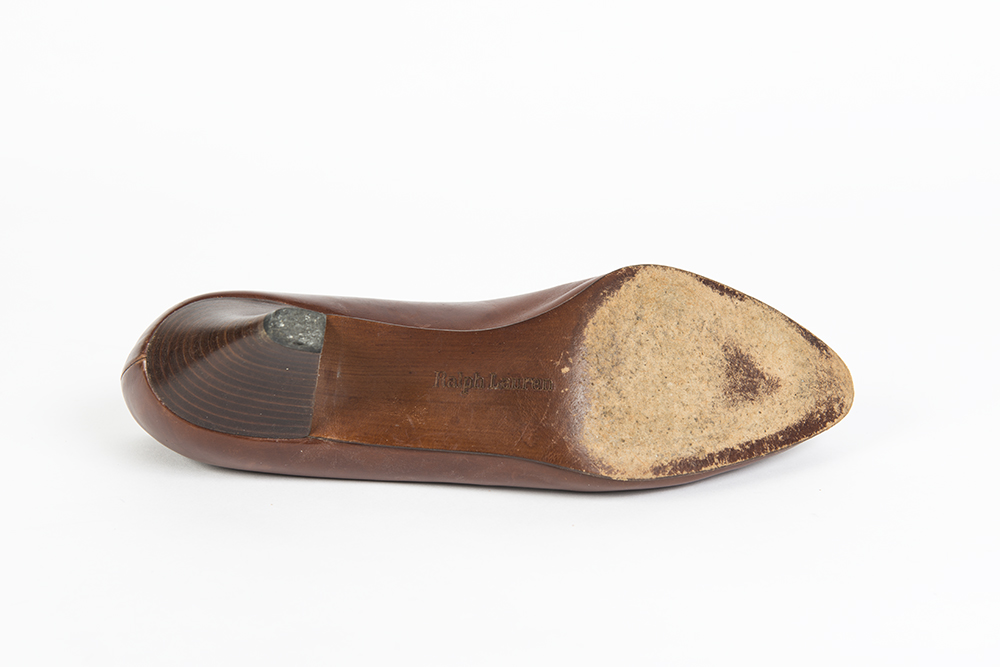 Vintage Leather Designer Heels