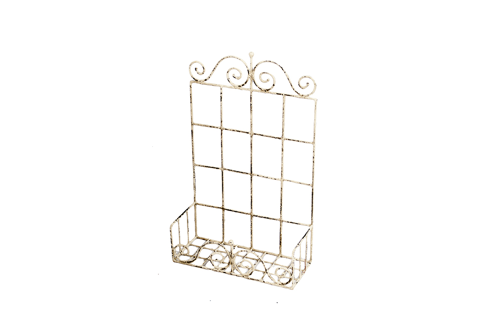 Wrought Iron Wall Shelf