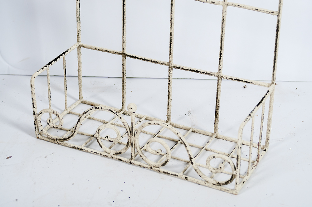 Wrought Iron Wall Shelf