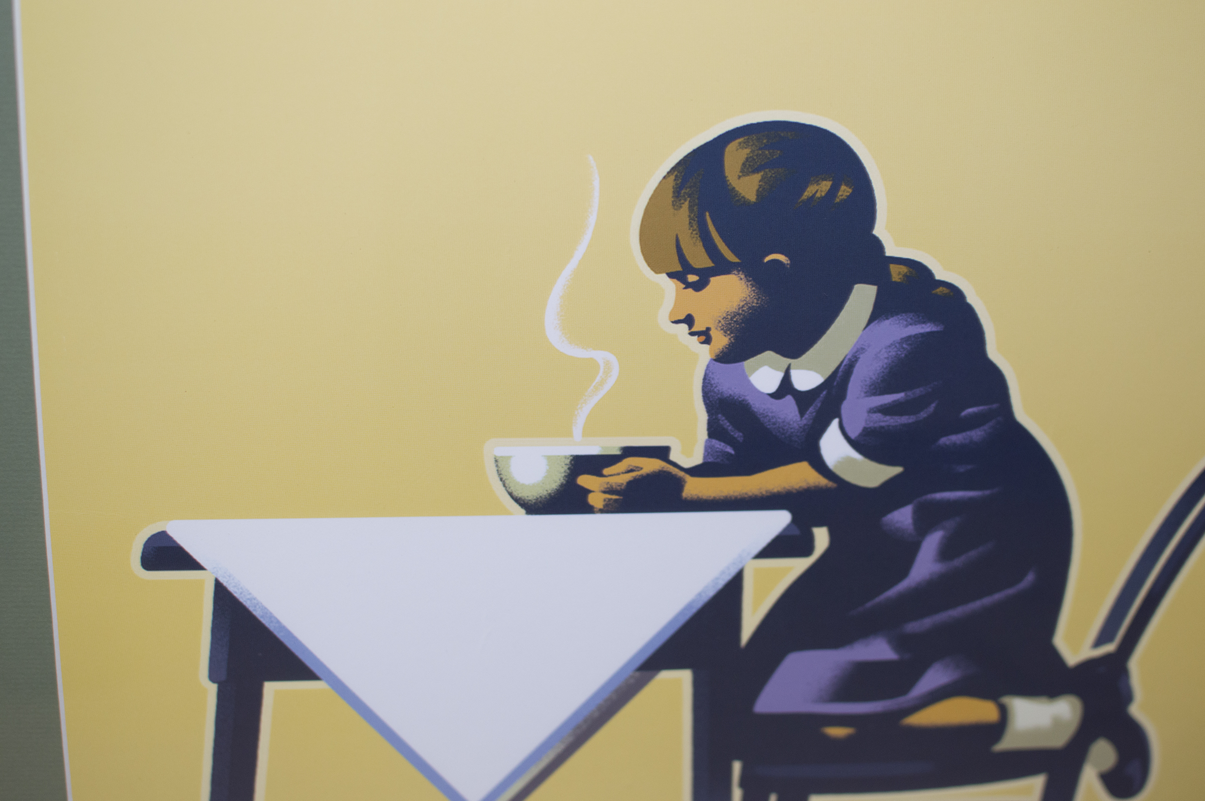 Scharffen Berger Offset Lithograph