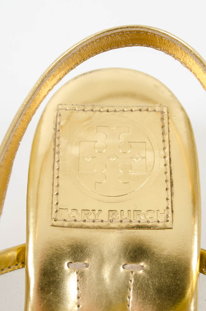 Tory Birch Gold Sandal