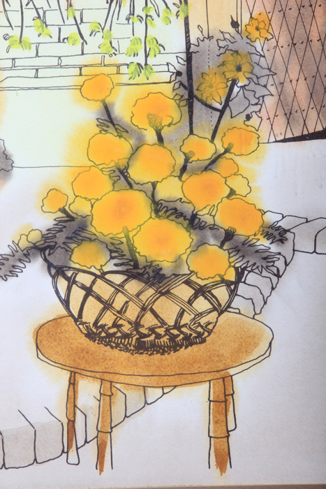 Babette Eddleston Original Watercolor