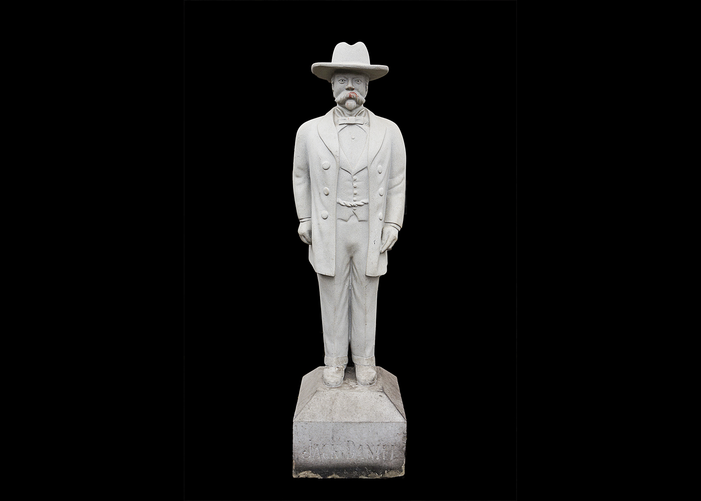 Tall Jack Daniels Resin Statue