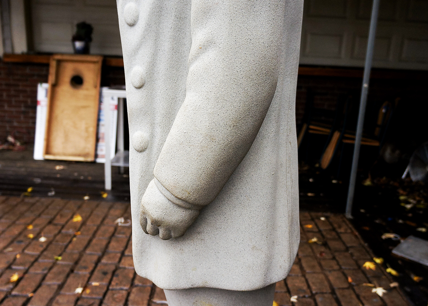 Tall Jack Daniels Resin Statue