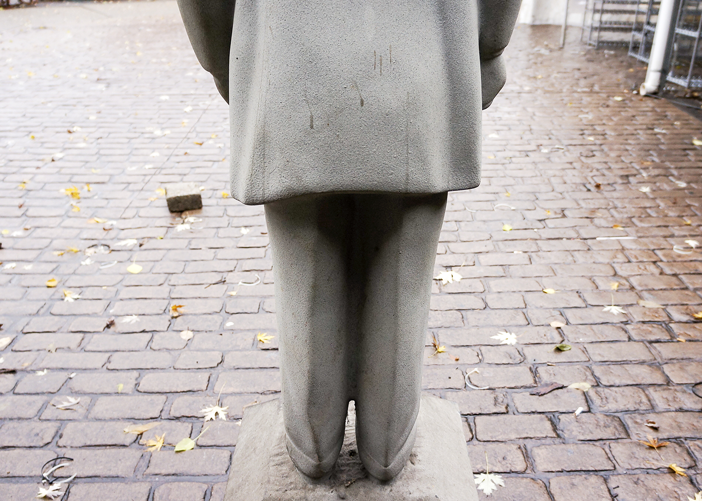 Tall Jack Daniels Resin Statue