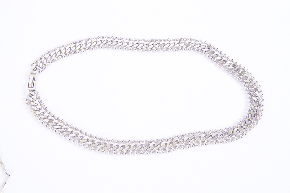 Collection of Silver Tone Necklaces