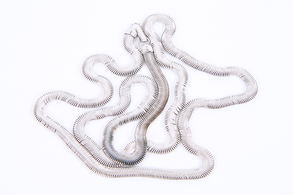 Collection of Silver Tone Necklaces