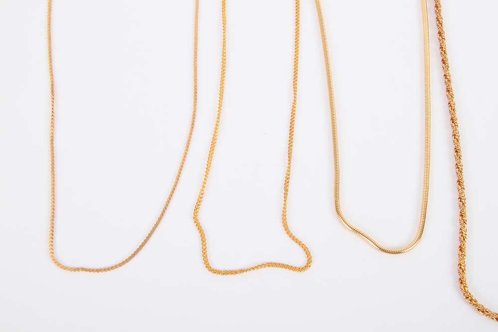Gold Tone Chains