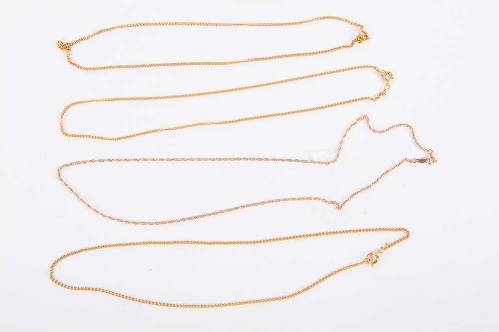 Gold Tone Chains
