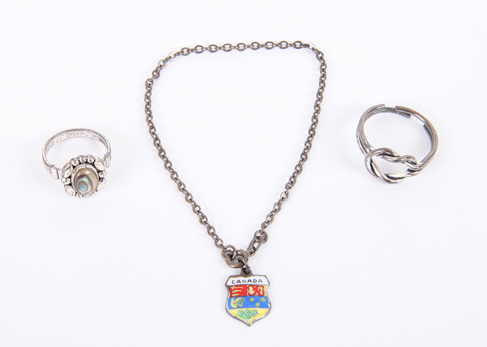 Sterling Silver Bracelet and Rings