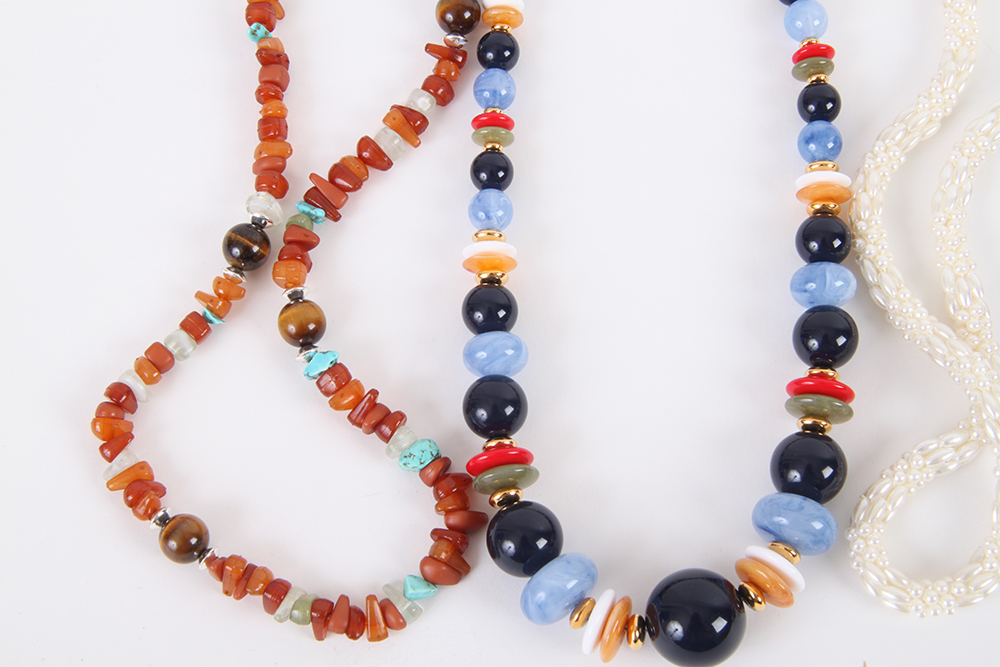 Chunky Beaded Necklaces