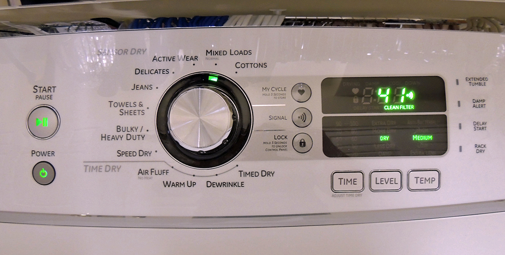 GE Profile Harmony HE Electric Dryer