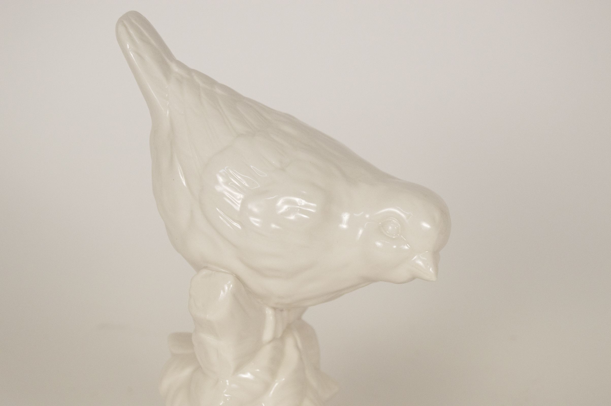 Pair of Ceramic Bird Statuettes